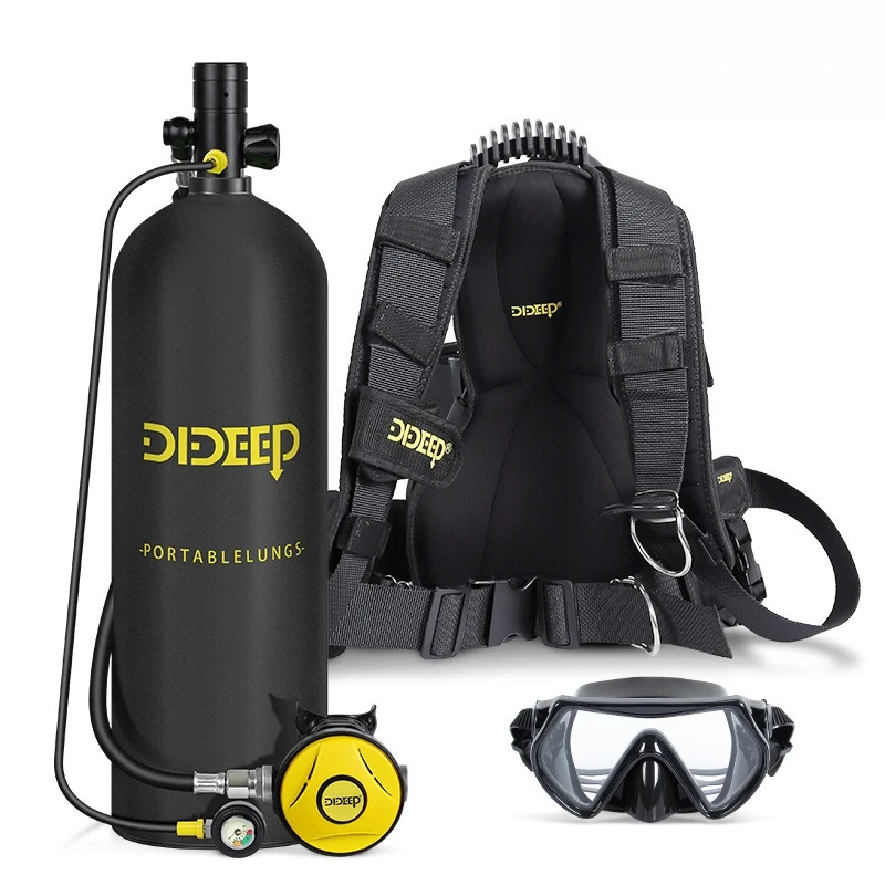 New 4-liter X7000 diving snorkeling equipment scuba diving breathing apparatus fish gills oxygen cylinder spare