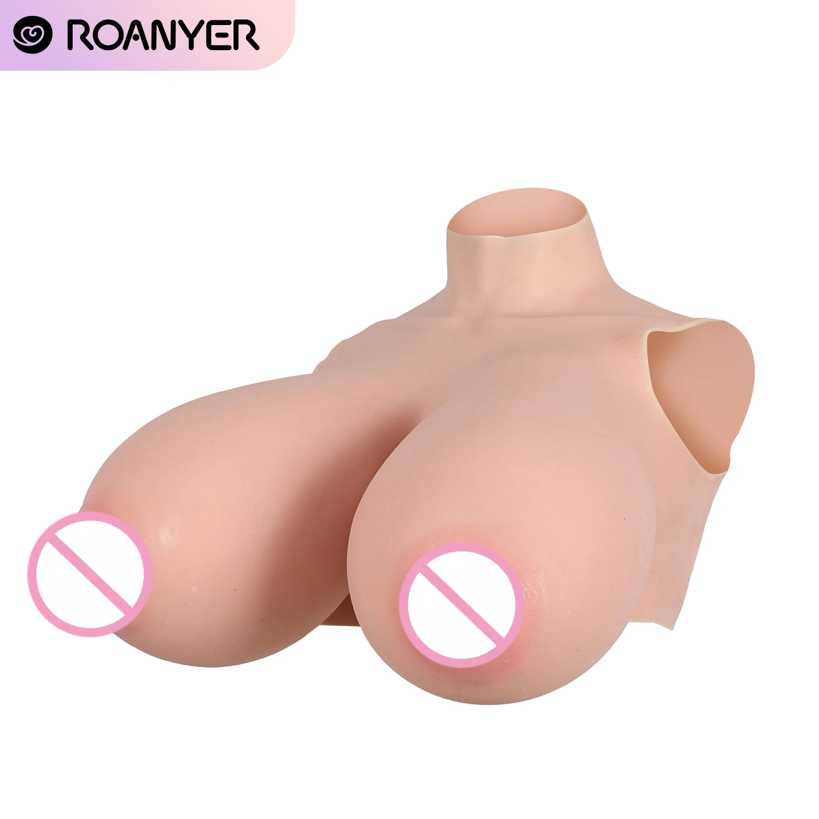 Roanyer Comic Busty Boobs Crossdresser Silicone Breast Forms Huge Realistic Transgender Huge Breast Forms Shemale Drag Queen