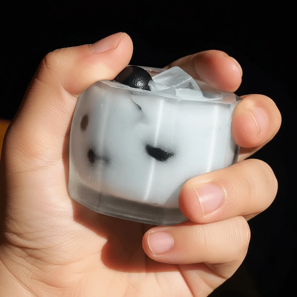 Handmade Pearl Milk Tea Cup Squeeze Soft Material Slow Rising Stress Relieving Squeeze Sensory Imitation Dessert