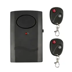 Wireless Anti-Theft Alarm With Remote Bike Alarm 120dB Wireless Anti Theft Vibration Motion Sensor Vehicle Security Alarm System