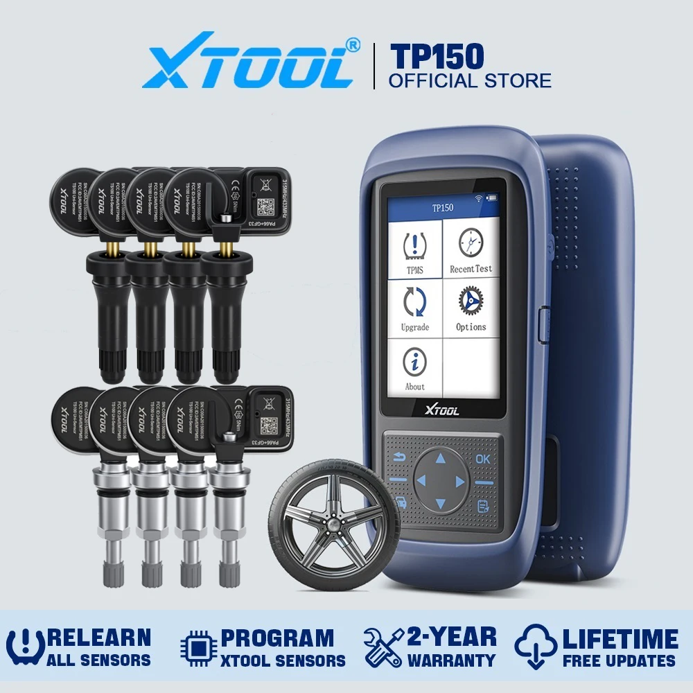 XTOOL TP150 – Najlepszy Narzędzie do Programowania i Diagnozy Sensorów Ciśnienia Opony na Rynku? Sprawdź Nasze Testy