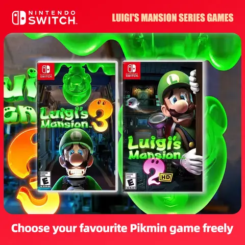 Nintendo Switch เกมข้อเสนอ Luigi Mansion 3 Stander Edition-เกมตลับหมึก Physical Card Luigi 'S Mansion 3