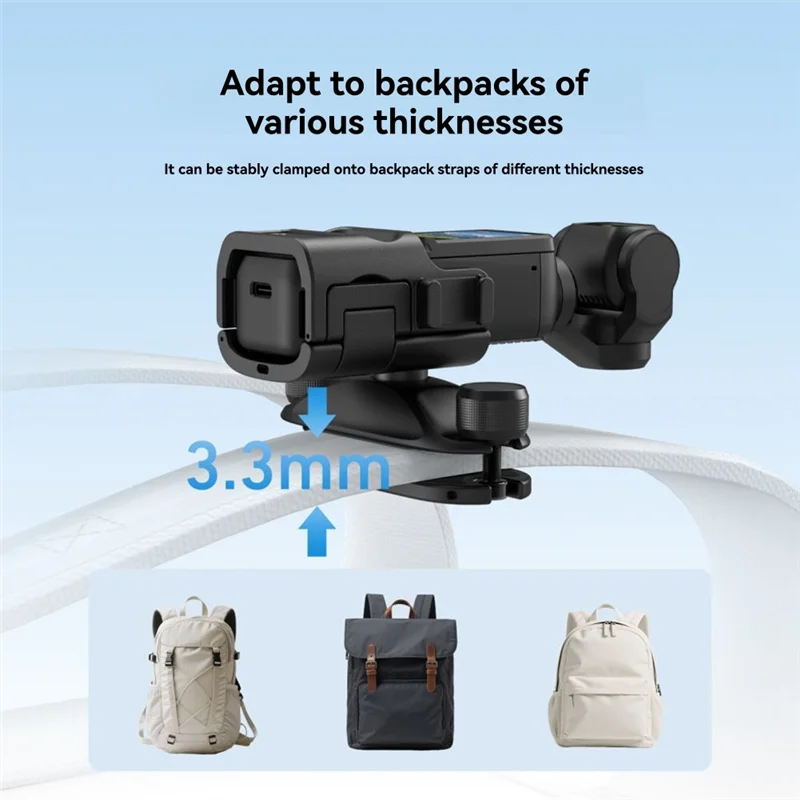 ABAC-marco protector para expansión de cámara DJI Osmo Pocket 3 con cubierta de mango adaptador de zapata fría y accesorios de soporte