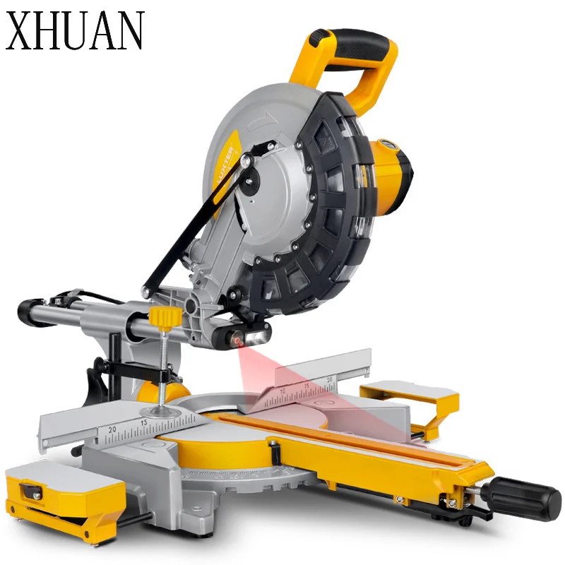 8 Inch 10 Inch 12 Inch 210mm Miter Saw Compound Sliding Single Bevel With Laser For Woodworking And Aluminium Cutting