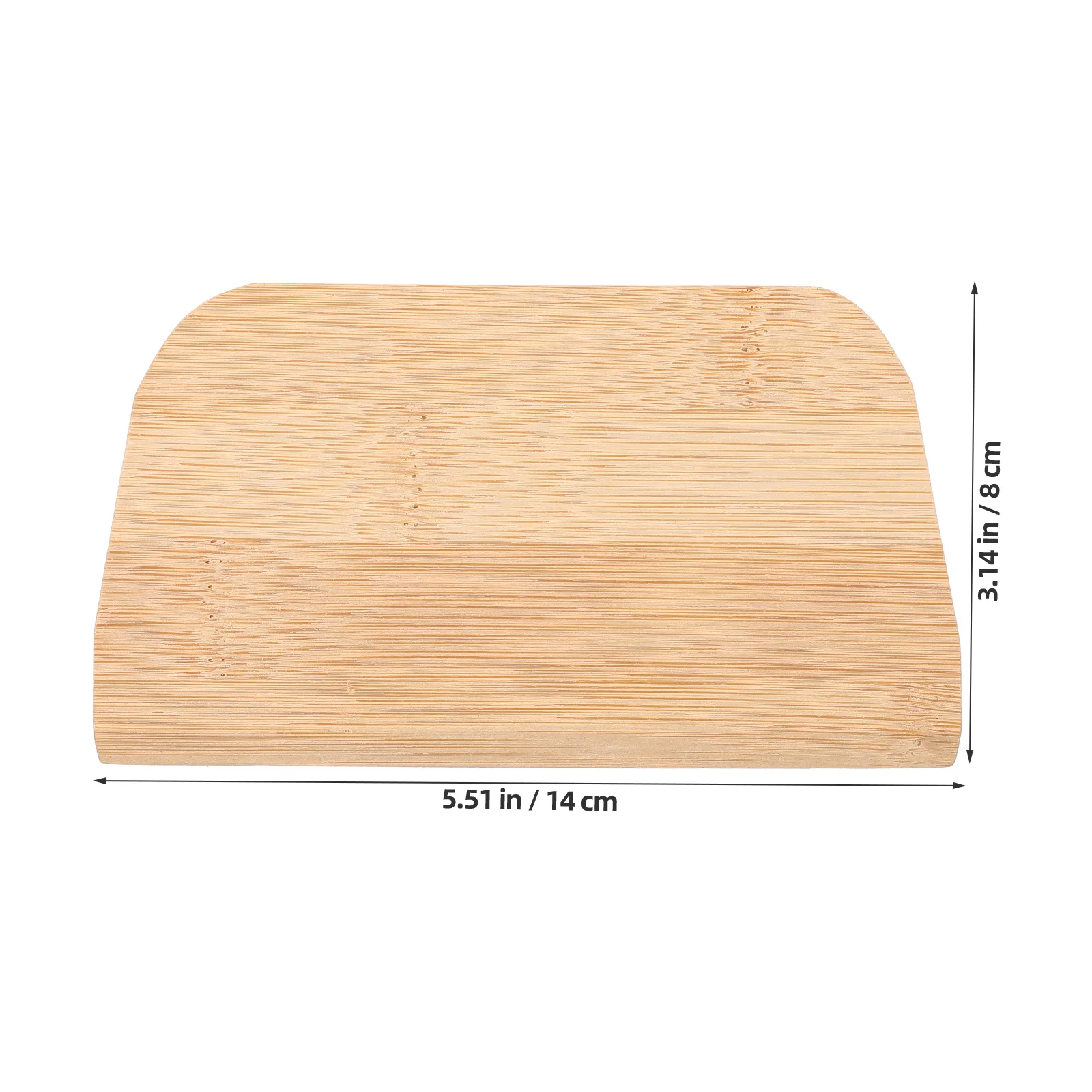 

4Pcs Bamboo Pancake Scraper Compact Household Crepe Spatula Professional Kitchen Tool Easy Clean Pancake and Crepe Making