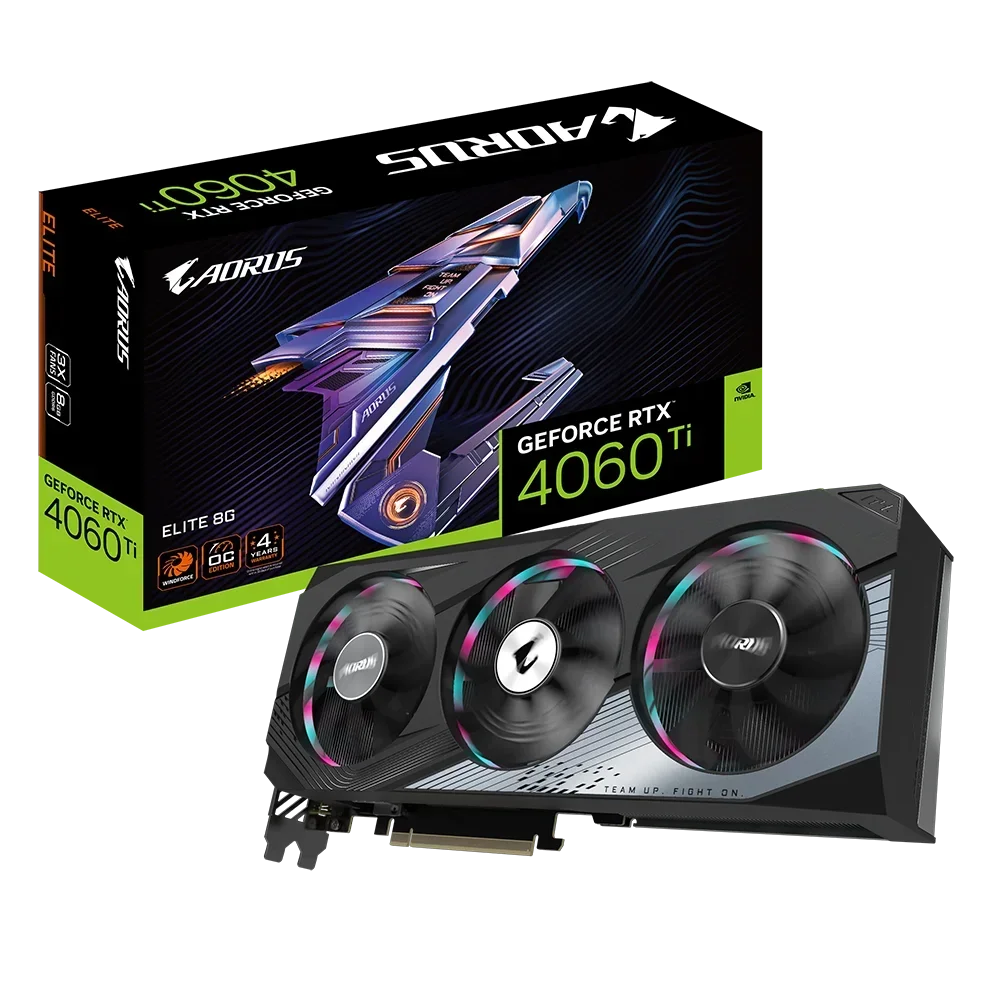 Brand New   AORUS GeForce RTX 4060 Ti ELITE 8G graphics card 4060ti