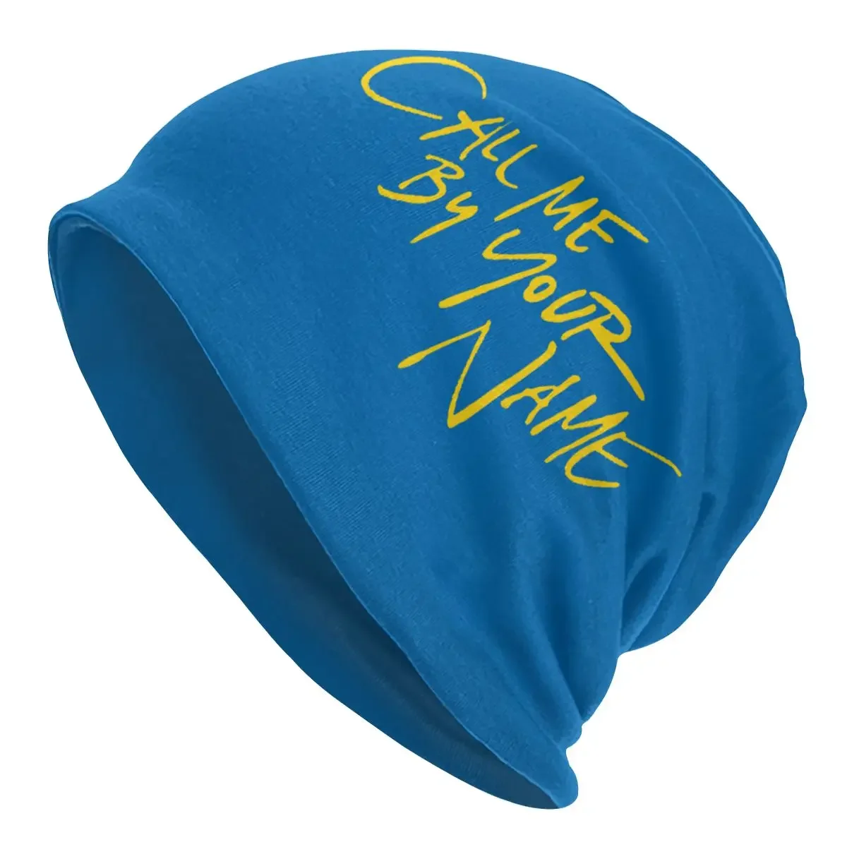 Call Me By Your Name Blue Skullies Beanies Hats Hip Hop Autumn Winter Street Men Women Caps Adult Warm Bonnet Knitted Hat