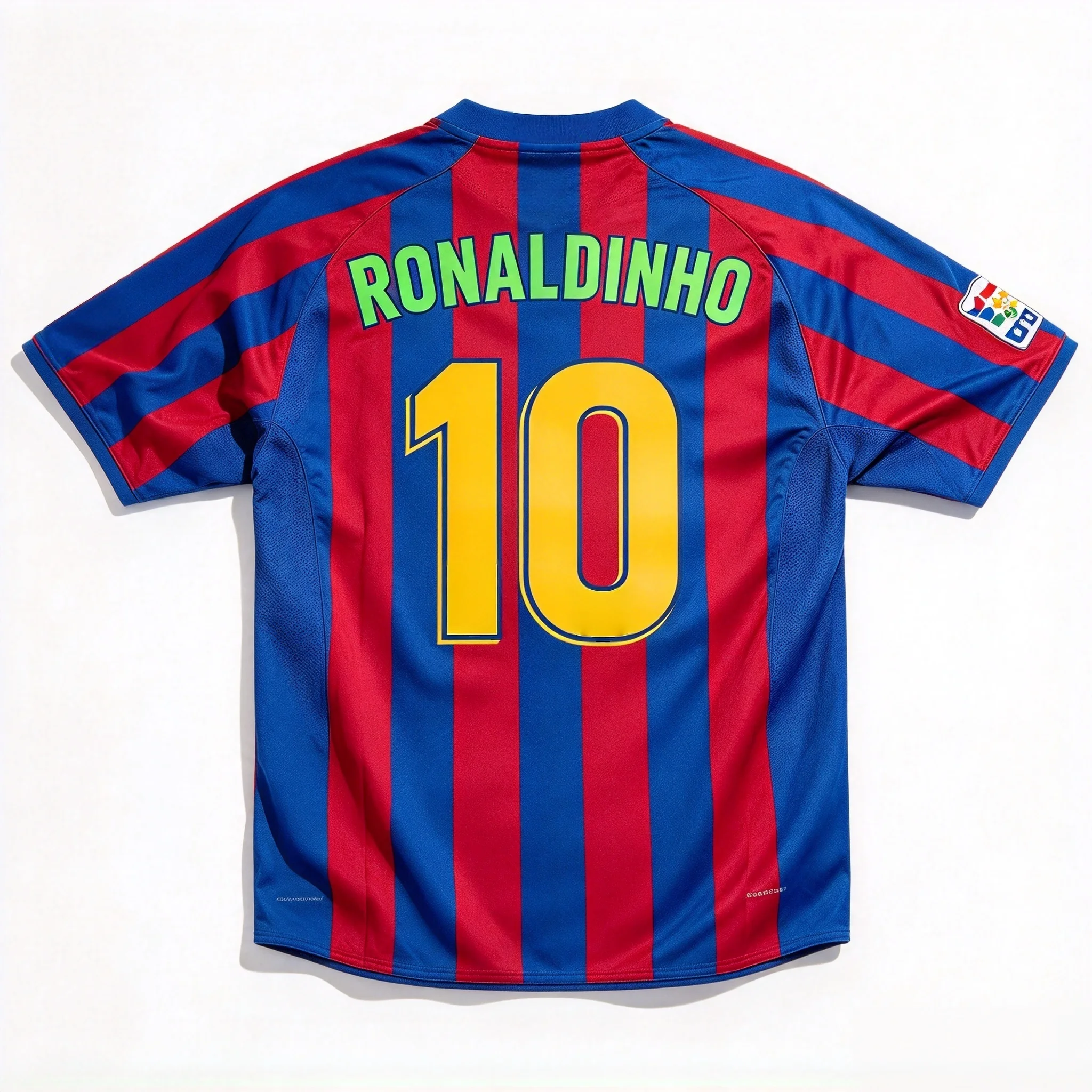 Ronaldinho Retro legend football men's and women quick drying breathable comfortable Suitable for fans commemorative top T-shirt
