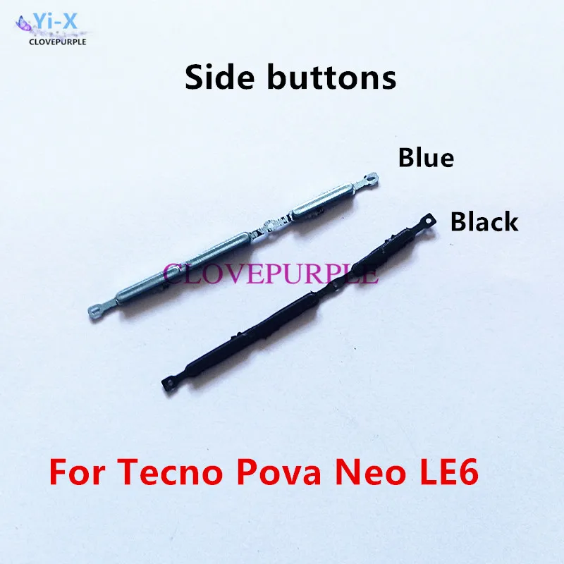 1pcs Power Volume Side Button Keys Repair Parts for Tecno Pova Neo LE6