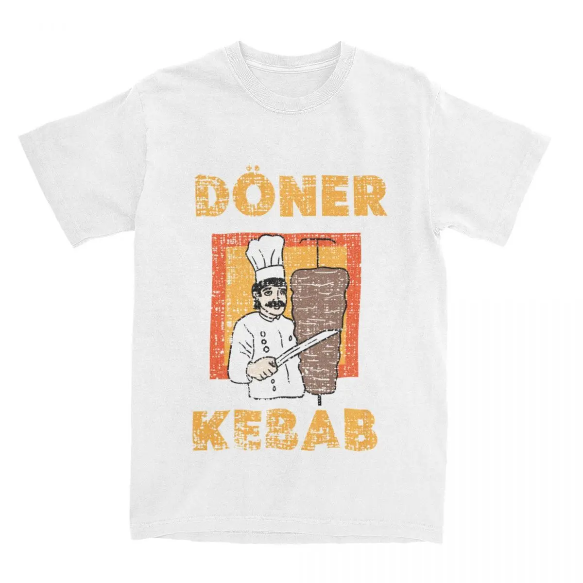 Doner Kebab for Men Women T Shirt Funny Printing Accessories Fashion Tees Round Collar T-Shirts Cotton Graphic Printed Clothes