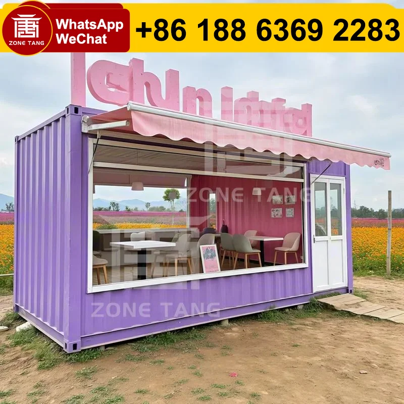 

Prefabricated Homes Creative Container Portable Mobile House Hot Sale Factory Price Eco-Friendliness High Quality 20/40FT Houses