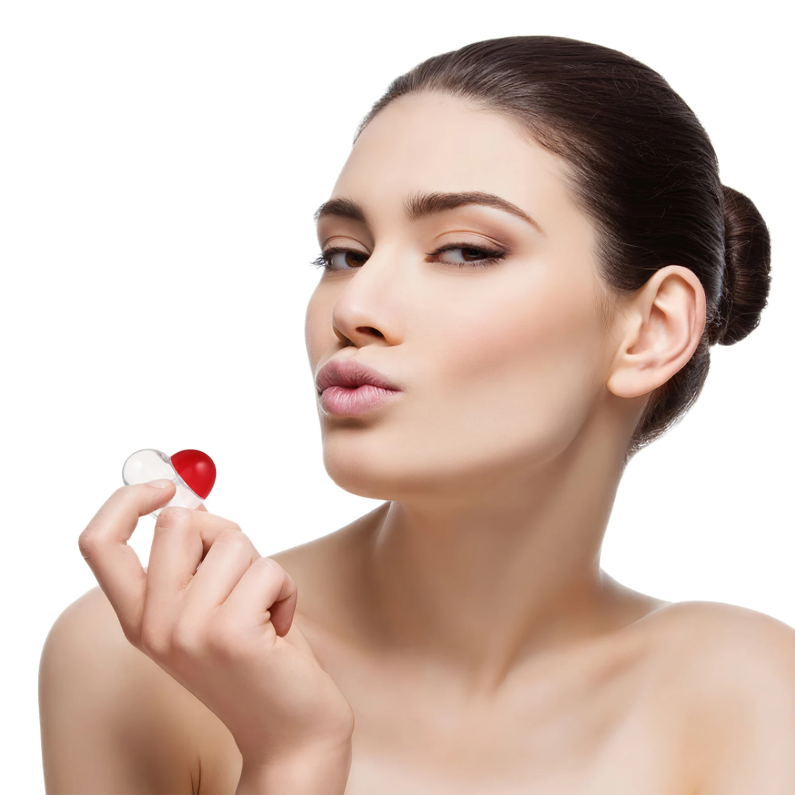 

4Pcs DIY Lipstick Tubes Refillable Lip Gloss Containers Empty Tubes for Portable DIY Lip Color and Lipstick Maker