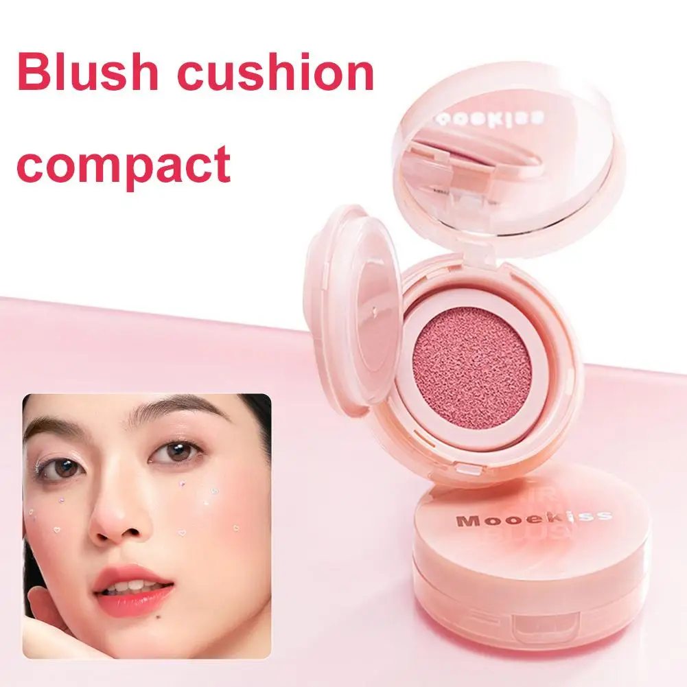 عارية كونتور أحمر الخدود الوجه برونزي كريم ترطيب دائم الكستناء الخد وسادة طويلة الطبيعية ماكياج أحمر الخدود البني تينت Z1X7 #3