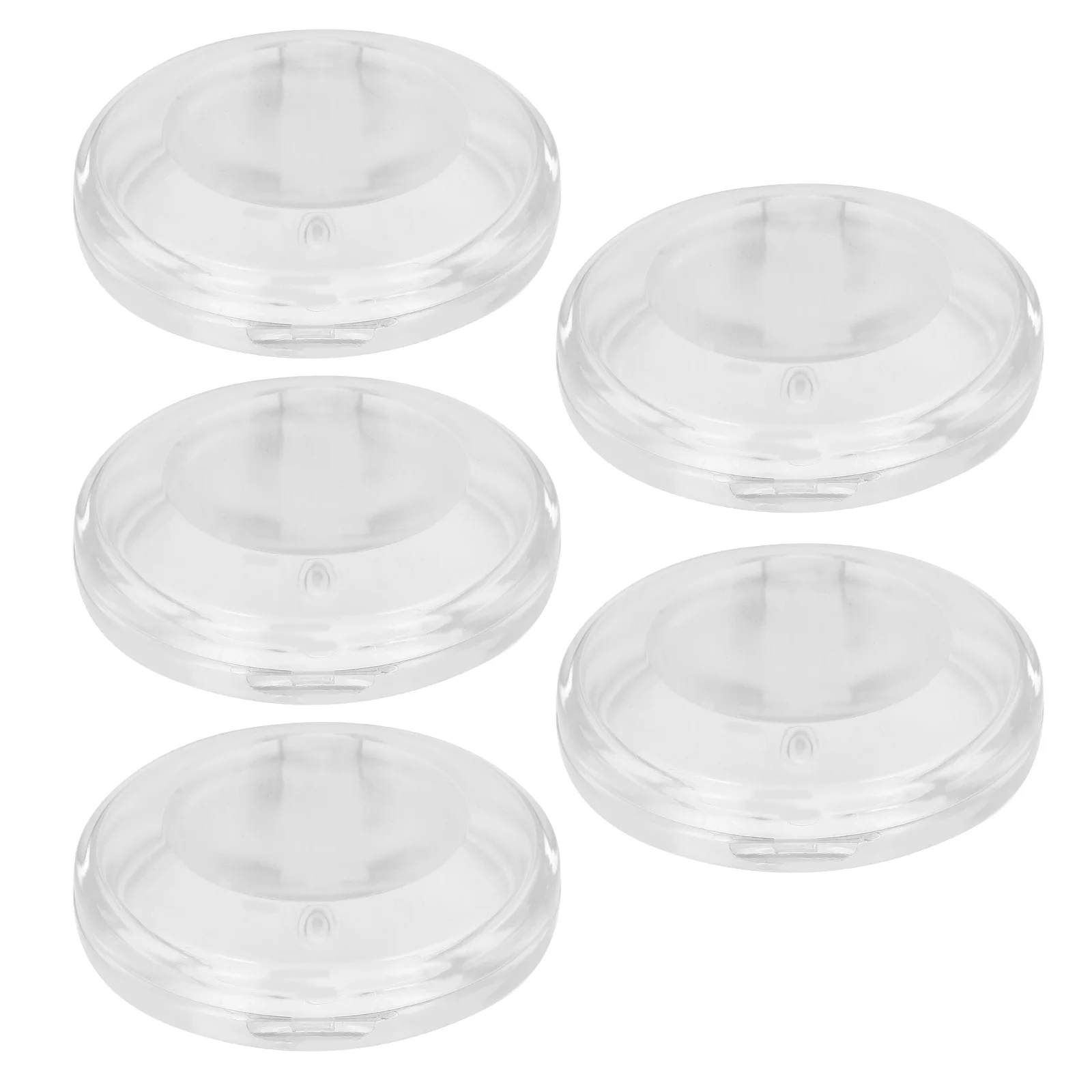 

5pcs Eyelash Storage Box Transparent Plastic False Eyelash Case For Travel Salon Organizer Container Holder Box