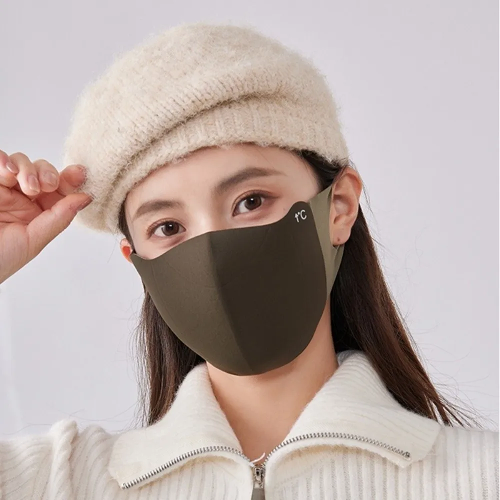 Новая дышащая теплая маска, моющаяся пылезащитная маска для лица, осень и зима