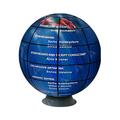 

Stretch Ball Led Display P1.875mm Diameter 1.5m Sphere LED Display High Refresh Rate 360 Degree Rotating Indoor LED Ball Display