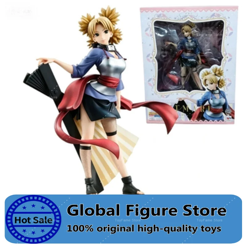

In Stock Anime Characters Naruto Nara Temari Original Boxed Megahouse G E M Series Action Figure Collection Gift