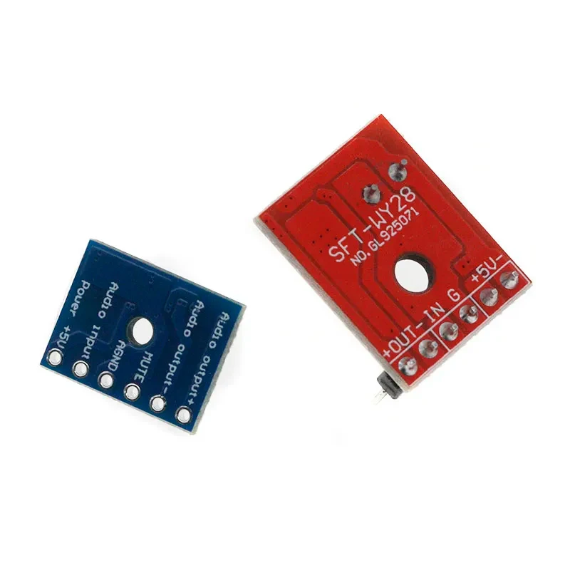 5128 Amplifier Board 5W Class D Digital Amplifier Board Mono Audio Module Low Distortion VS88715V DC2.5-5.5V LTK5128 Class AB