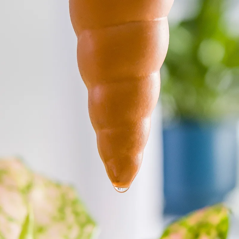 Cute Ceramic Frog Potted Plant Watering Device Flower Pot Drip Irrigation Device Dripper 4pcs A Set Artwork