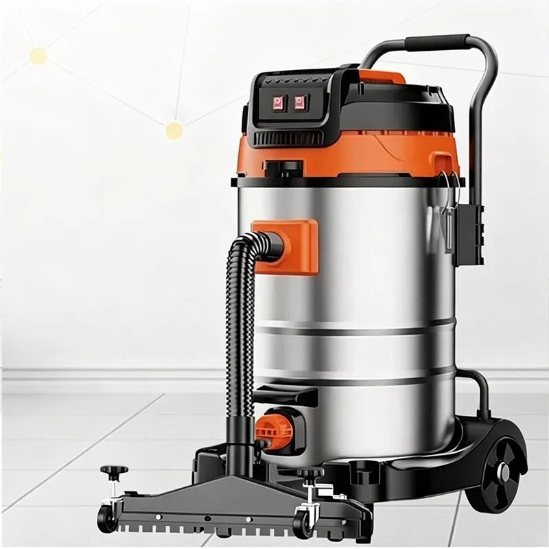 Industrial Vacuum Cleaner Dual Three Motor High Suction Electric Cleaner for Car Wash Workshop and Carpet Maintenance Customized