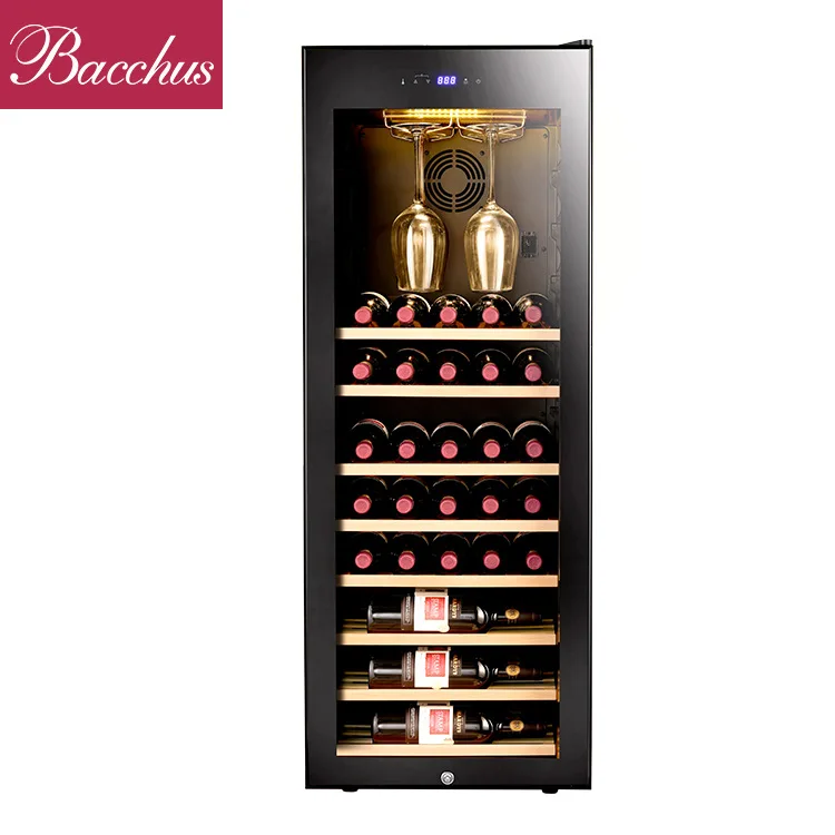 Constant temperature wine cabinet ice bar YC-160A beech shelf for home office