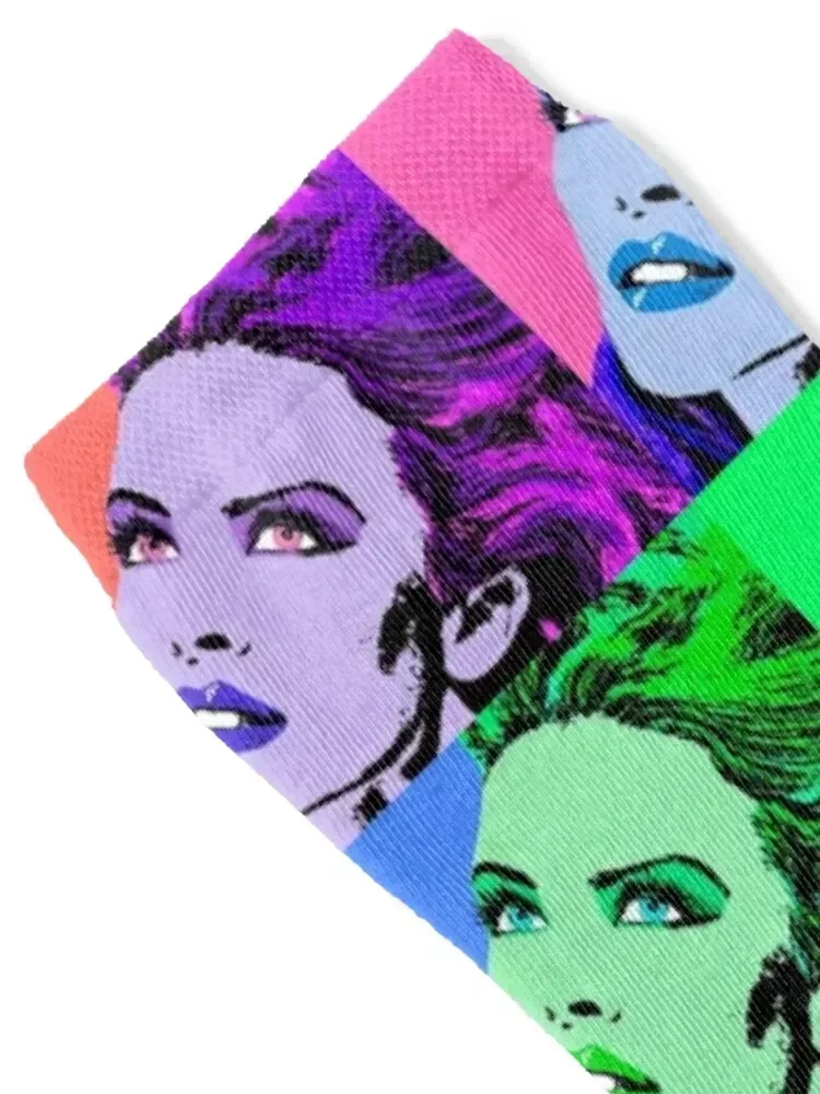 Kylie Minogue POP Collage Socks luxe winter thermal cool Socks Ladies Men's