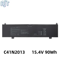New 15.4V 90Wh C41N2013 C41N2013-1 Battery Laptop For ASUS ROG Zephyrus M16 GU603 S17 G733 GX703 G15 G513 GA503 17 G733 G713