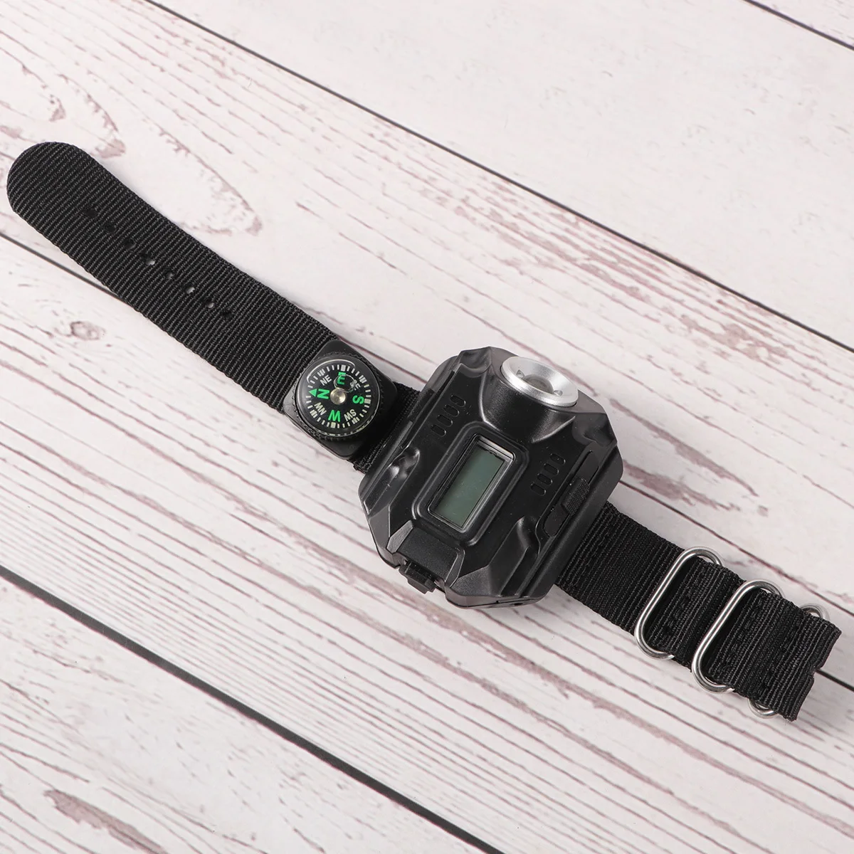 

Adjustable Led Wrist Light Watch Usb Rechargeable For Camping Hiking Running Outdoor Night Use Flashlight Wristlight