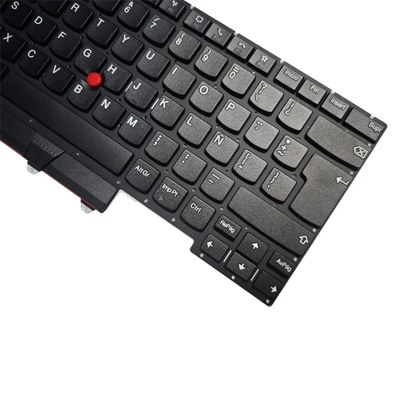 جديد للوحة مفاتيح الكمبيوتر المحمول Lenovo Thinkpad E14 Gen 2 الروسية/الولايات المتحدة/الإسبانية/اللاتينية