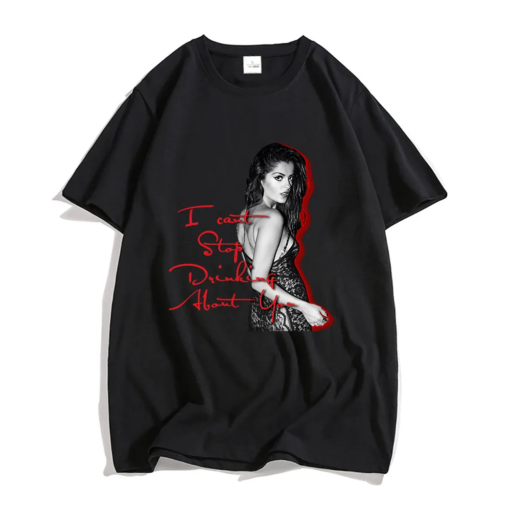 BebeRexha RIP Singer T-shirt Graphic Printing Cotton Mens Tee-shirt Short Sleeve Summer O-neck Tshirts Hip Hop Streetwear Male