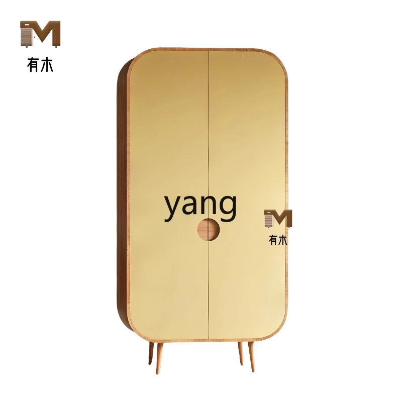 

LH New Chinese Style Solid Wood Small Wardrobe Home Simple Storage Two-Door Cabinet