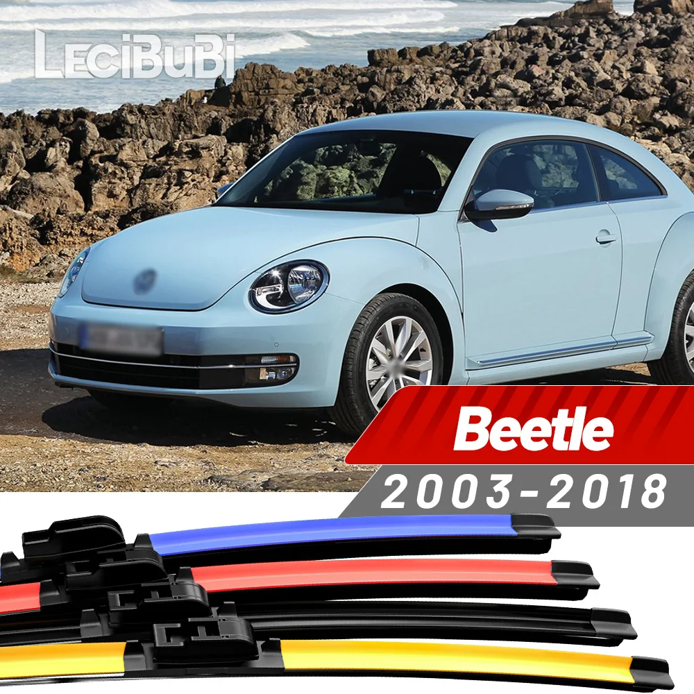 2 stücke Für VW Käfer 2003-2018 2004 2009 2010 2011 2012 2013 2014 2015 2016 2017 Frontscheibe Wischer klingen Scheibenwischer