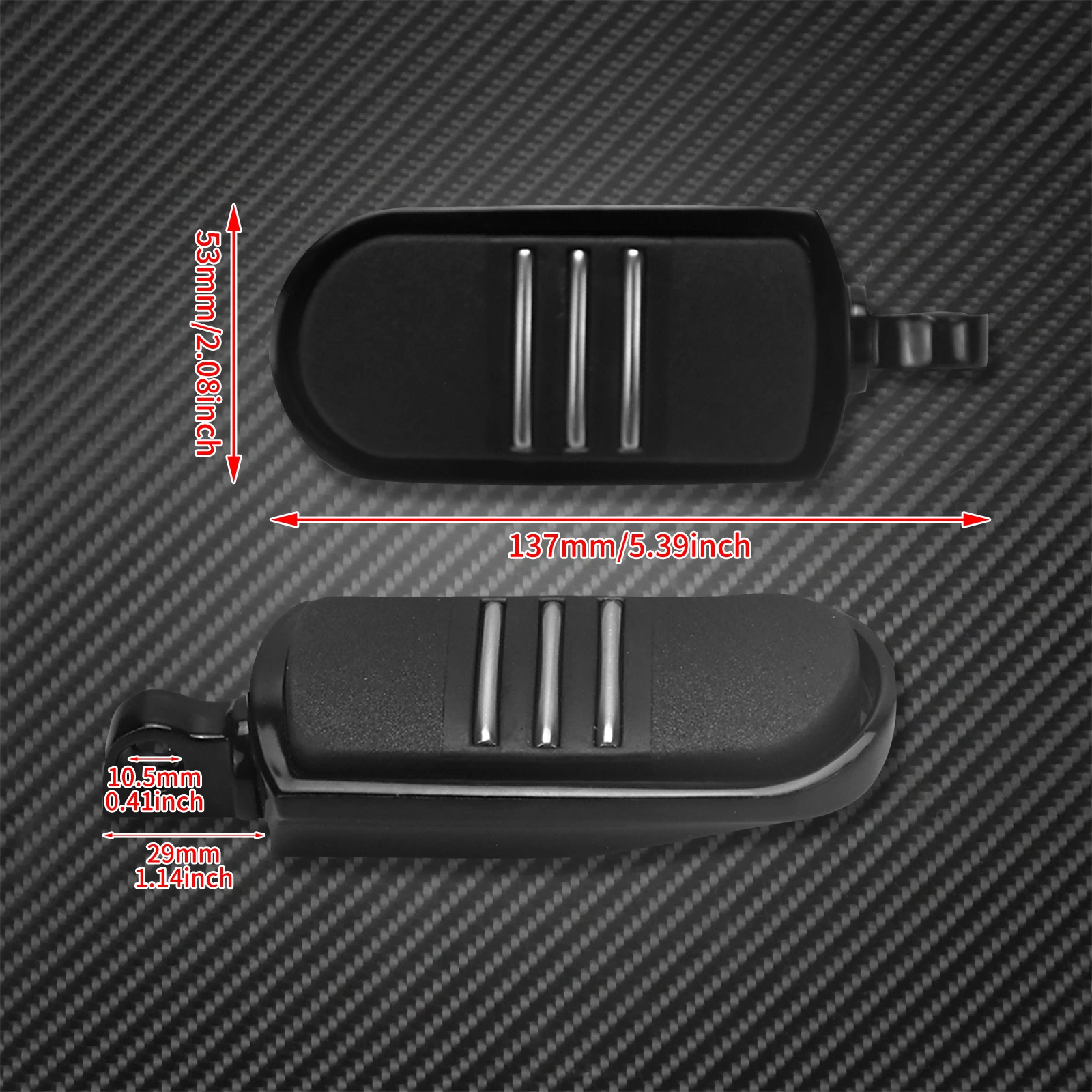 Motorcycle Footpegs Male Mount Pedals Footrests Passenger Highway Pegs For Harley Sportster XL 48 Dyna Softail Touring FLHR FLHT