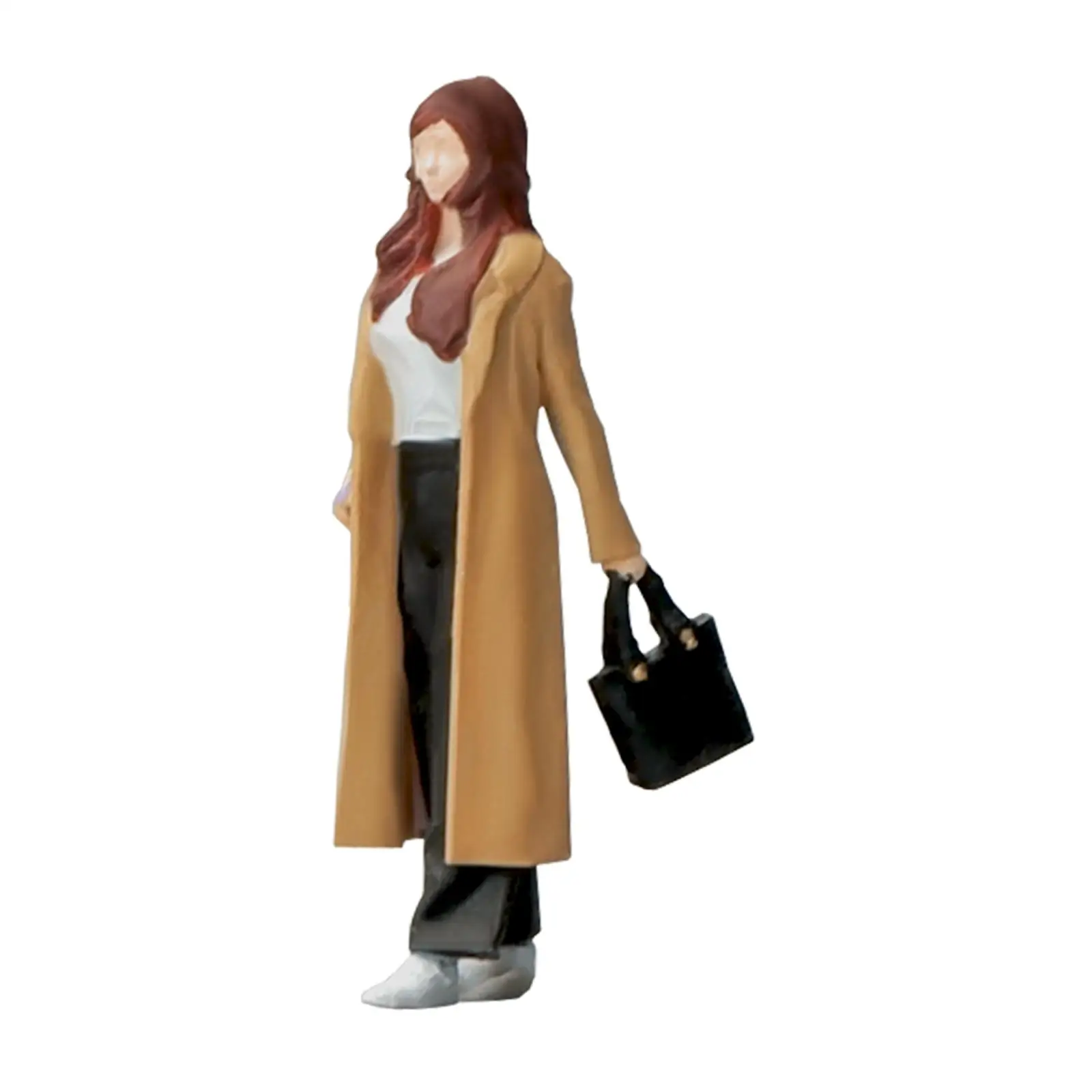 1/64 사람들 피규어 기차 공원 거리 사람들 피규어 컬렉션, 풍경 풍경용 DIY 공예, 인형의 집 장식 액세서리