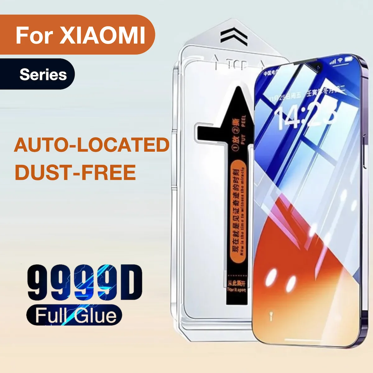 FOR XIAOMI 13 Screen Protector Tempered Glass X3 12 10 9t 10t 11i 9X 9 Pro Lite CC9 I FOCO F3 Easy Install Auto-Dust Removal Kit