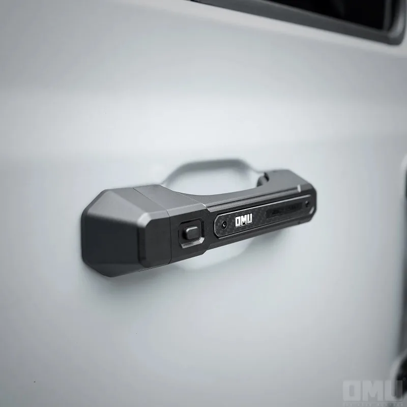 

Алюминиевые ручки для 4 дверей, внешние аксессуары для внедорожников, подходят для Jeep Wrangler JL 18+