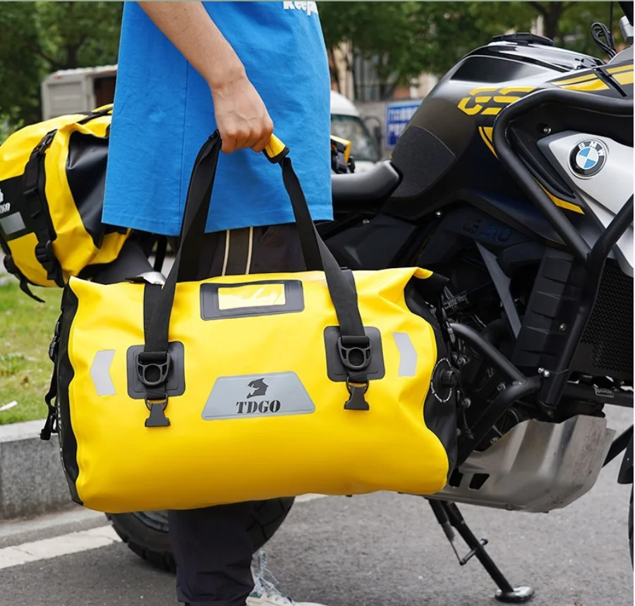 Waterproof Motorcycle Bag Knight Long-Distance Riding Back Seat Luggage Travel Equipment for Motorcyclists