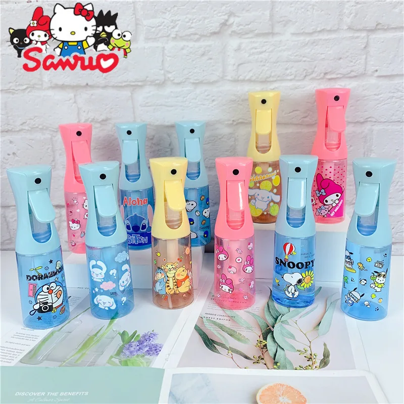 Sanrio Melody Kuromi Hello Kitty Cinnamoroll Pochacco Spray Bottle Jingle Fine Mist Bottle Hydration Spray Bottle Empty Bottle