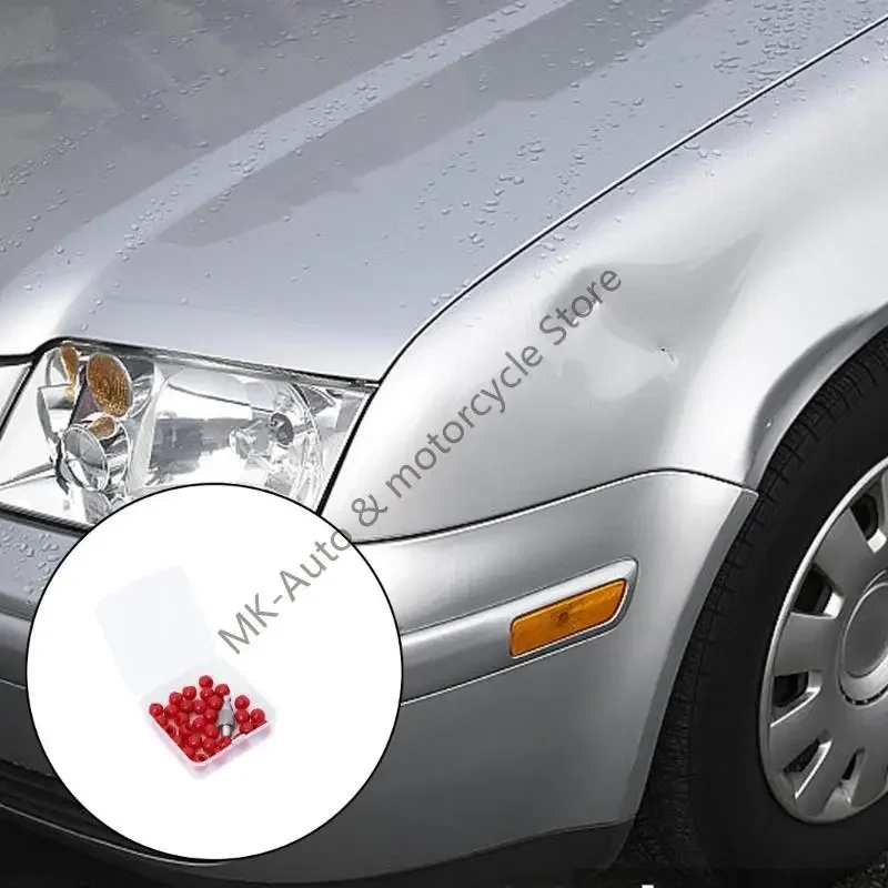 F62F 30pcs/50pcs Dent Repare Hammer Manual Herramienta hacia abajo con cabeza superior Accesorios herramienta