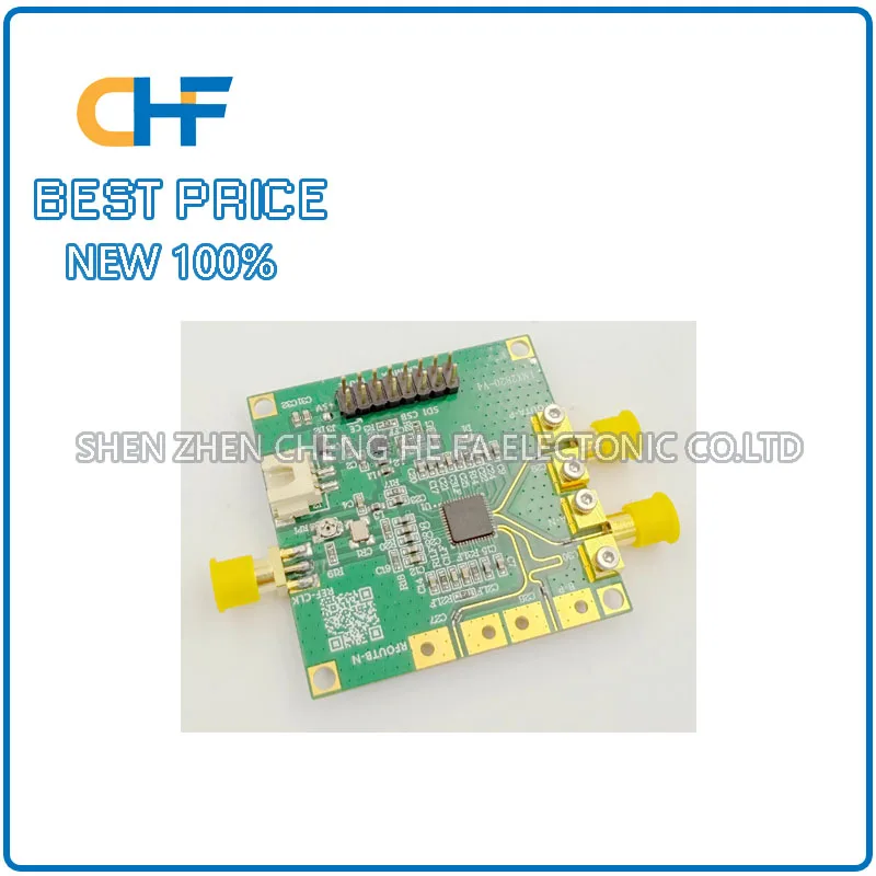 

Плата для оценки и разработки LMX2820, высокочастотная согласующая плата, плата с высокой выходной мощностью, источник низкого фазового шума