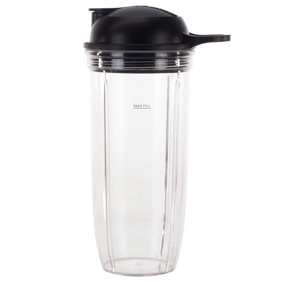 32 oz Cup and To-Go Lid Replacement Parts Compatible with NutriBullet Pro 1000, Combo and Select Blenders