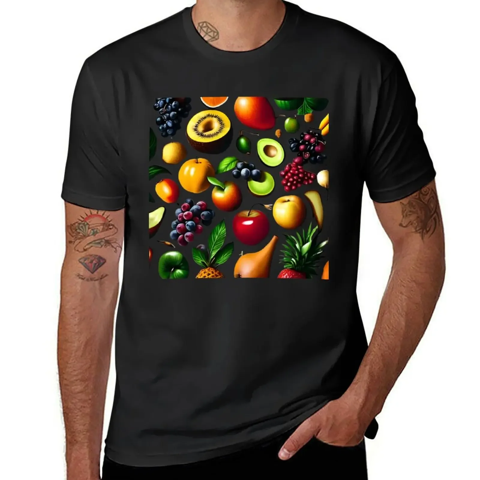 

heavyweights Blouse mens tall t shirts Fruits Galore Creative Recipes for Every Occasion T-Shirt Round Collar harajuku Crewneck