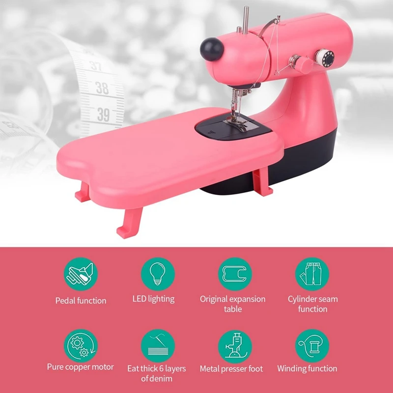 Best Mini Sewing Machine Portable Sewing Machines For Beginners, Dual Speed Hand Hold Sewing Device