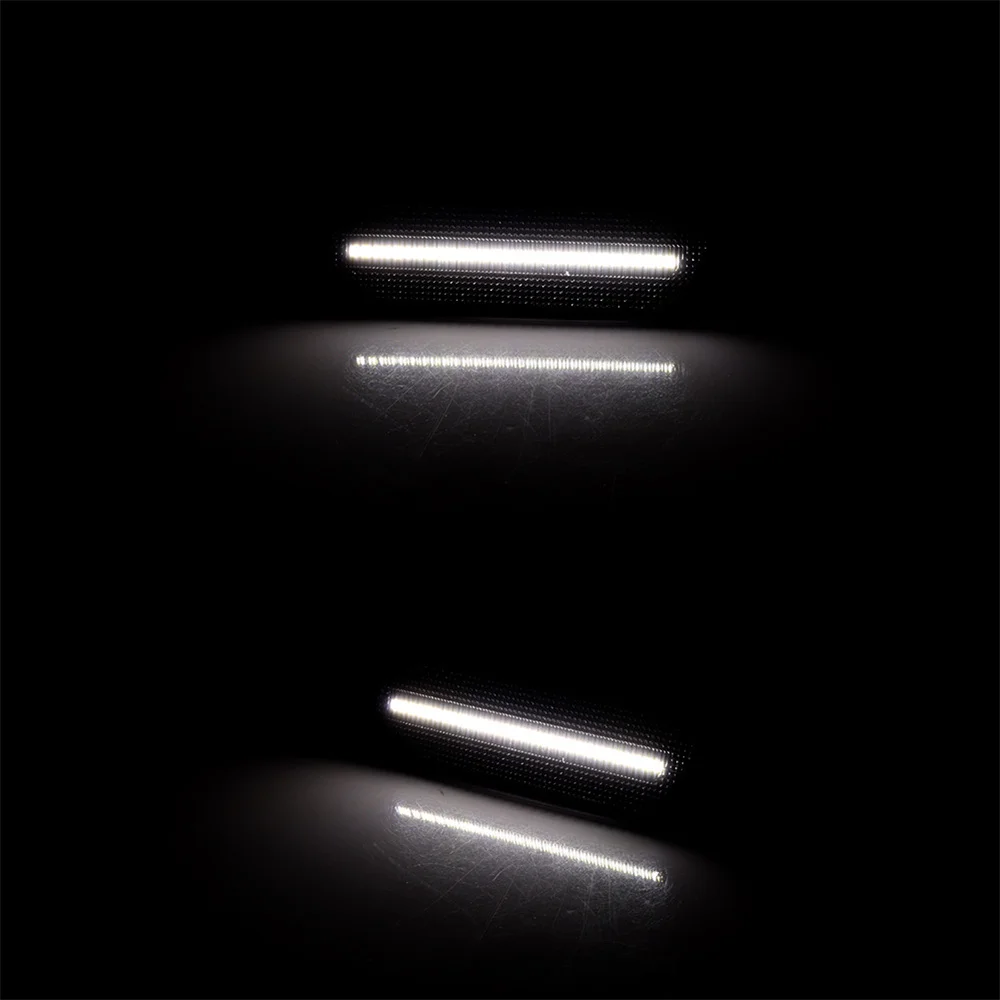 2pcs Car  LED Front Bumper Side Marker Turn Signal Lights For Volkswagen VW MK4 Golf GTI Golf R32 Cabrio Jetta