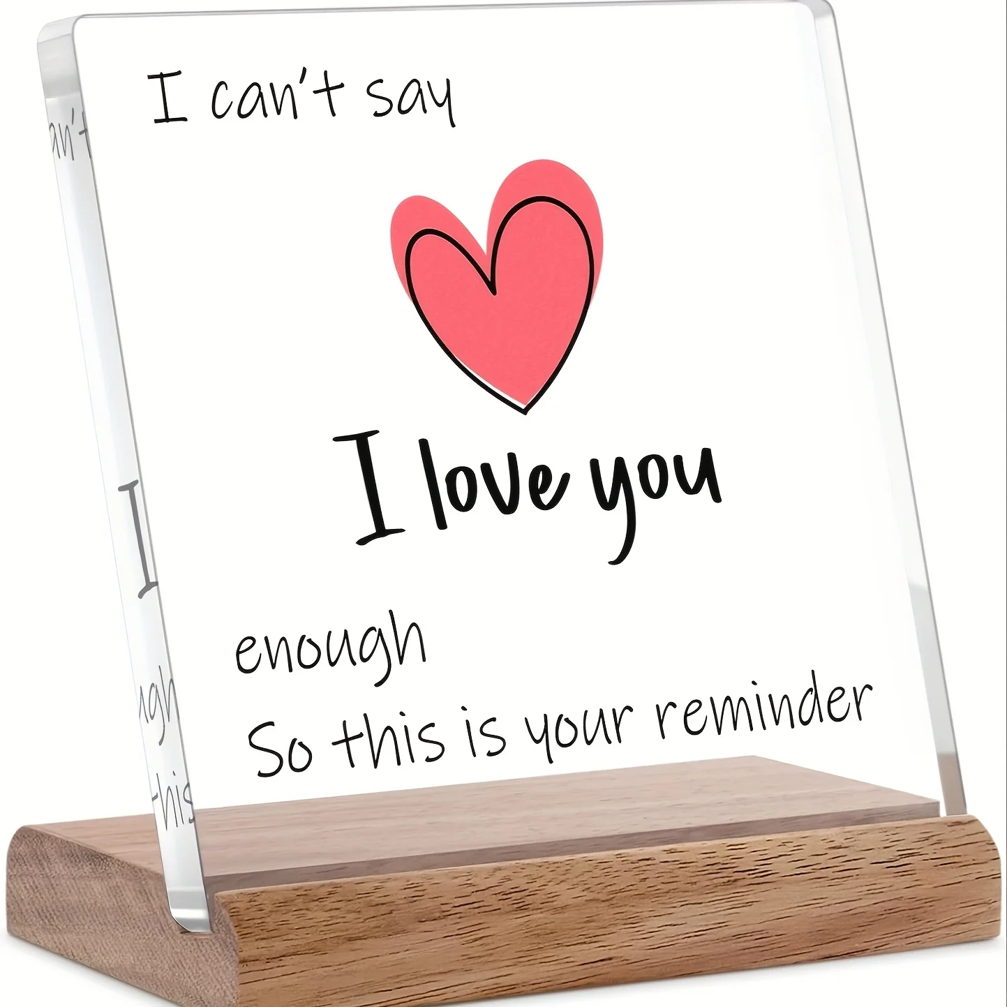 I Love You Gifts for Her Him - Valentines Day Gifts for Girlfriend Wife Christmas Birthday Wedding Anniversary Keepsake Loving