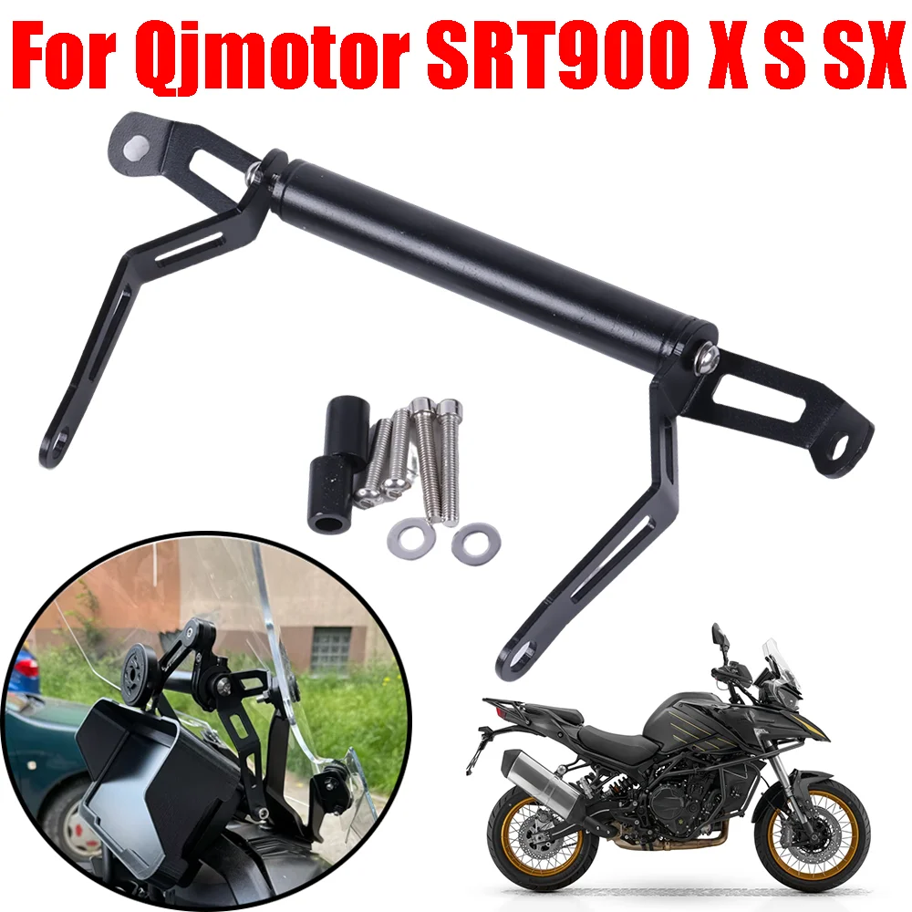 For QJMOTOR SRT 900 X S SX SRT 900X 900SX SRT900 SRT900X SRT900SX Accessories Phone Stand Holder GPS Navigation Bracket Support