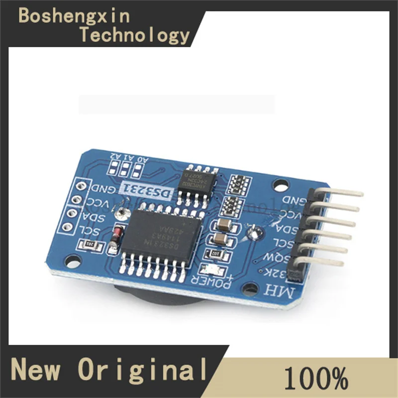 1 peça ds3231 at24c32 módulo de relógio de alta precisão módulo iic módulo de armazenamento com bateria