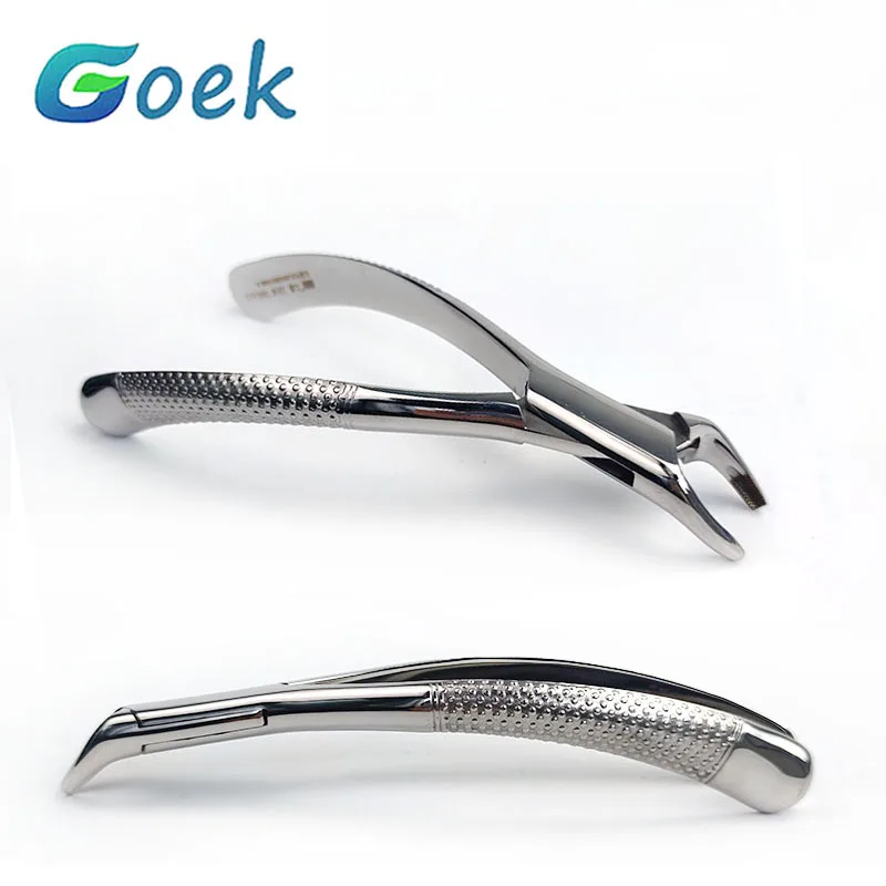 Dental Extracting Plier Forceps for Adults Clini Dentistry Laboratory Tools for Extraction of Mandibular Bicuspid Incisors