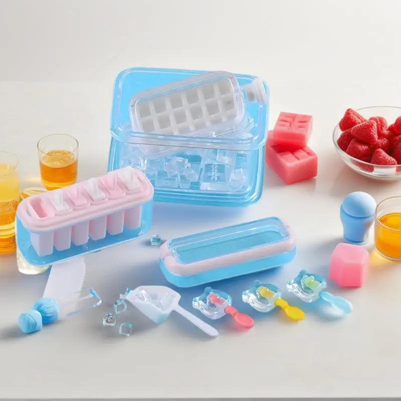 1 ensemble Mini bâton de glace ornement mignon Miniature maison de poupée Simulation alimentaire crème glacée Popsicle modèle pour poupée bricolage accessoires