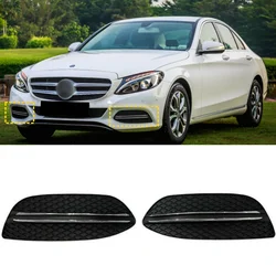Front bumper grille fog light frame For Mercedes Benz C-Class W205